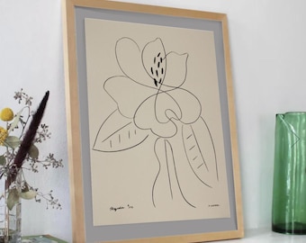 Magnolia Sketch // Screenprint Limited Edition