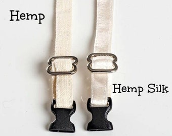 Hemp Cat Collar with Breakaway Buckle -  Natural Hypoallergenic Cat Collar - Handcrafted with eco friendly hemp - Dye free and Washable