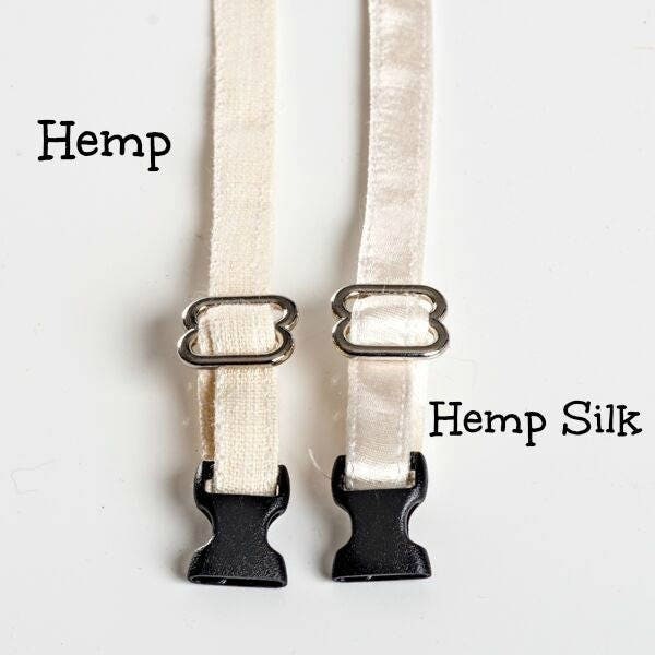 Hemp Cat Collar with Breakaway Buckle -  Natural Hypoallergenic Cat Collar - Handcrafted with eco friendly hemp - Dye free and Washable