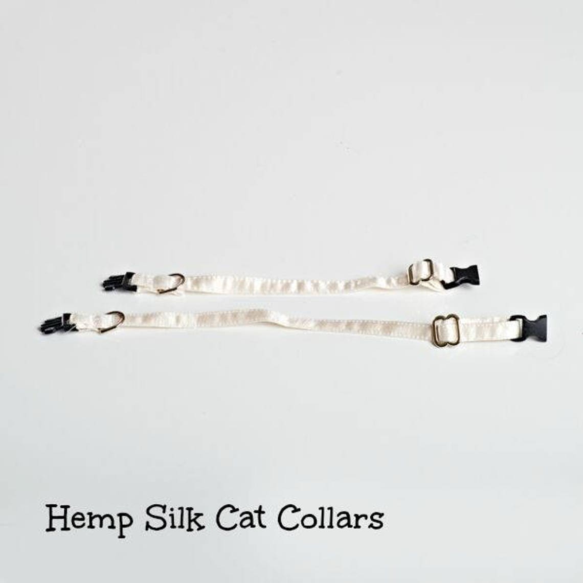 Hemp Cat Collars Comfortable Safe Cat Collars Washable & Etsy