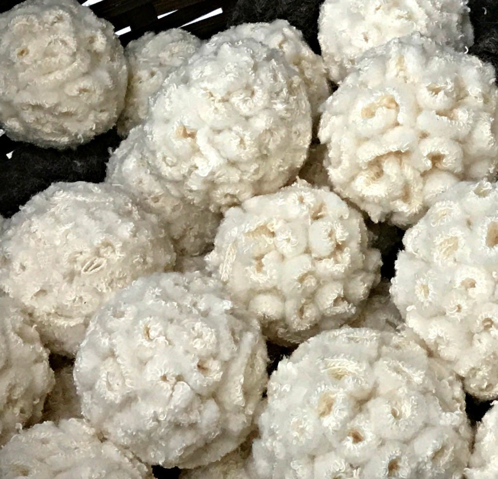 Organic Cotton Cat Balls. Our Natural Cotton Dust Bunnies Are Etsy