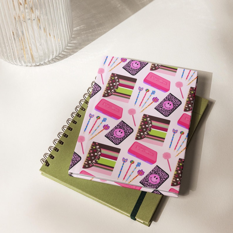 Y2K 90s Girls School Supplies Journal