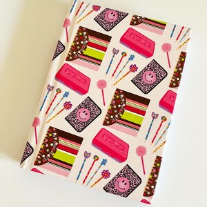 Y2K 90s Girls School Supplies Hard Cover Journal image 2