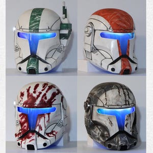 Commando Helmets - Inspired by Republic Commando