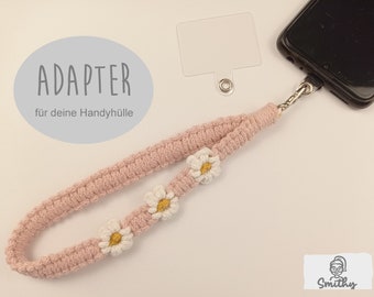 Adapter, Handyband, Handykette, phone strap, Schlüsselband, Anhänger