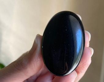 High Quality Black Onyx Pocket Stone