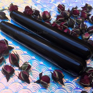 Black Obsidian Wand Healing Crystals