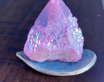 Torre de racimo de cuarzo Aura Ángel Rosa, Exactamente una