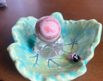 Rhodochrosite Sphere, Crystal Ball,  Self-Love, Exact One, 1"