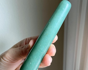 High Quality Green Aventurine Wand, Massage Crystal, Intuitively Chosen