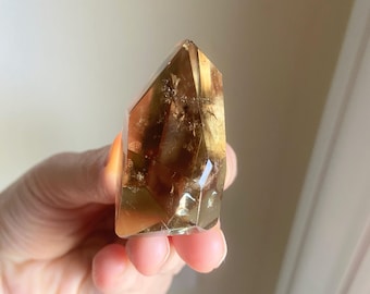 Smoky Citrine Free Form Crystal, Abundance Stone, Nature Yoga Gift, Natural Gemstone