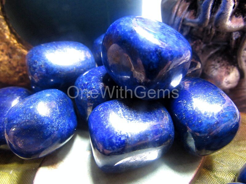 High Grade Lapis Lazuli Stone, A+ Quality, Enlightenment, Relieves An…
