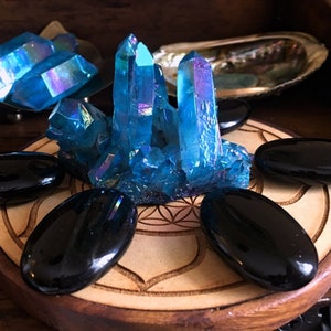 High Quality Black Obsidian Crystal, Healing Crystal, Pocket Stone, Healing Gemstone, Grounding, Empaths
