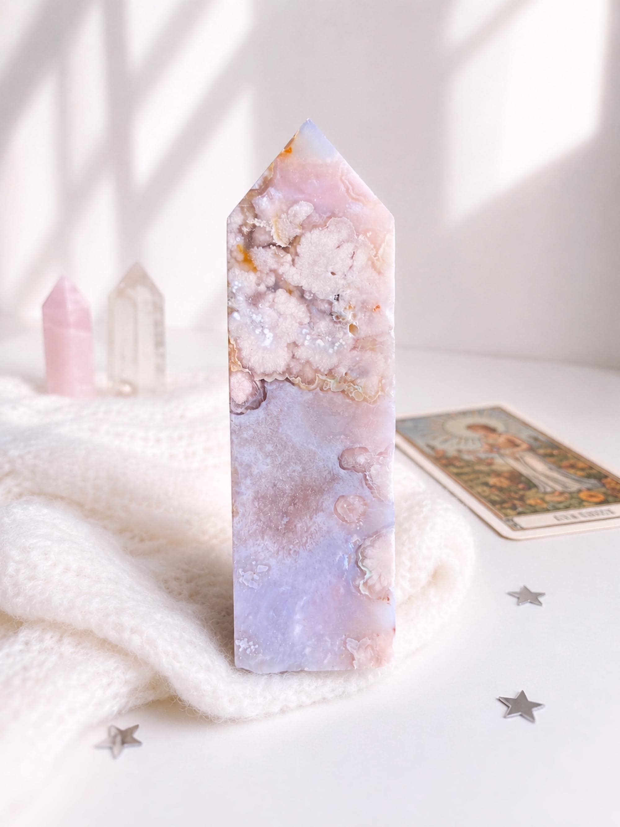 Pink Amethyst Tower - Etsy