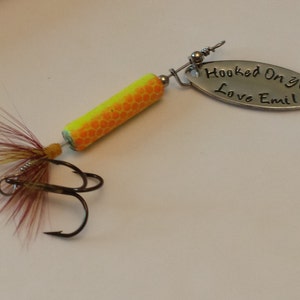 Personalized fishing lure, Christmas gift
