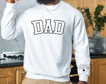 DAD Sweatshirt | Personalized Dad Sweatshirt | Dad Crewneck | Dad Gift | Father's Day Gift Idea | Sweatshirt with Kids Names | Daddy Shirt