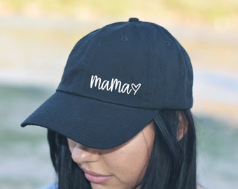 Mama Dad Hat / Mama Baseball Cap / Mama Hat / Mama Cap / Mom Baseball Hat / Mom Hat / Workout Hat / Brunch Hat / Weekend Hat / Yoga Hat