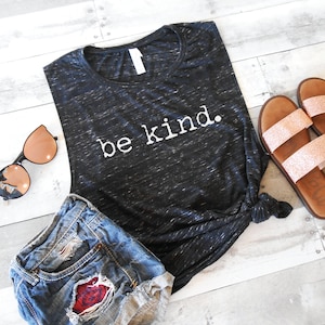 Be Kind Muscle Tank - Kindness Muscle Tank - Be Kind Tank - Workout Gym Tank - Yoga Tank - Barre Tank - Workout Tank - Gym Shirt Hot Yoga