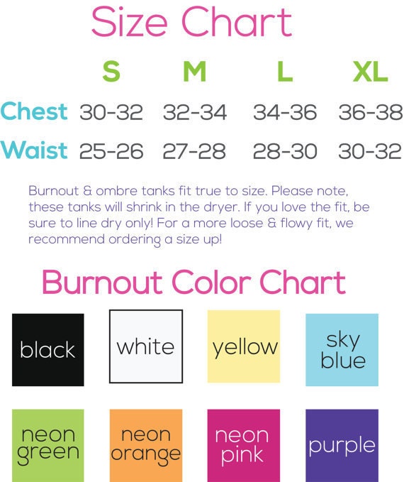 She And Sky Size Chart