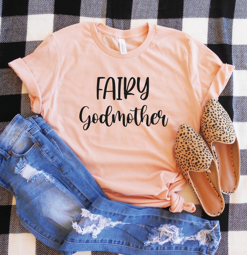 Fairy Godmother Shirt Godmother Shirt Will You Be My Etsy