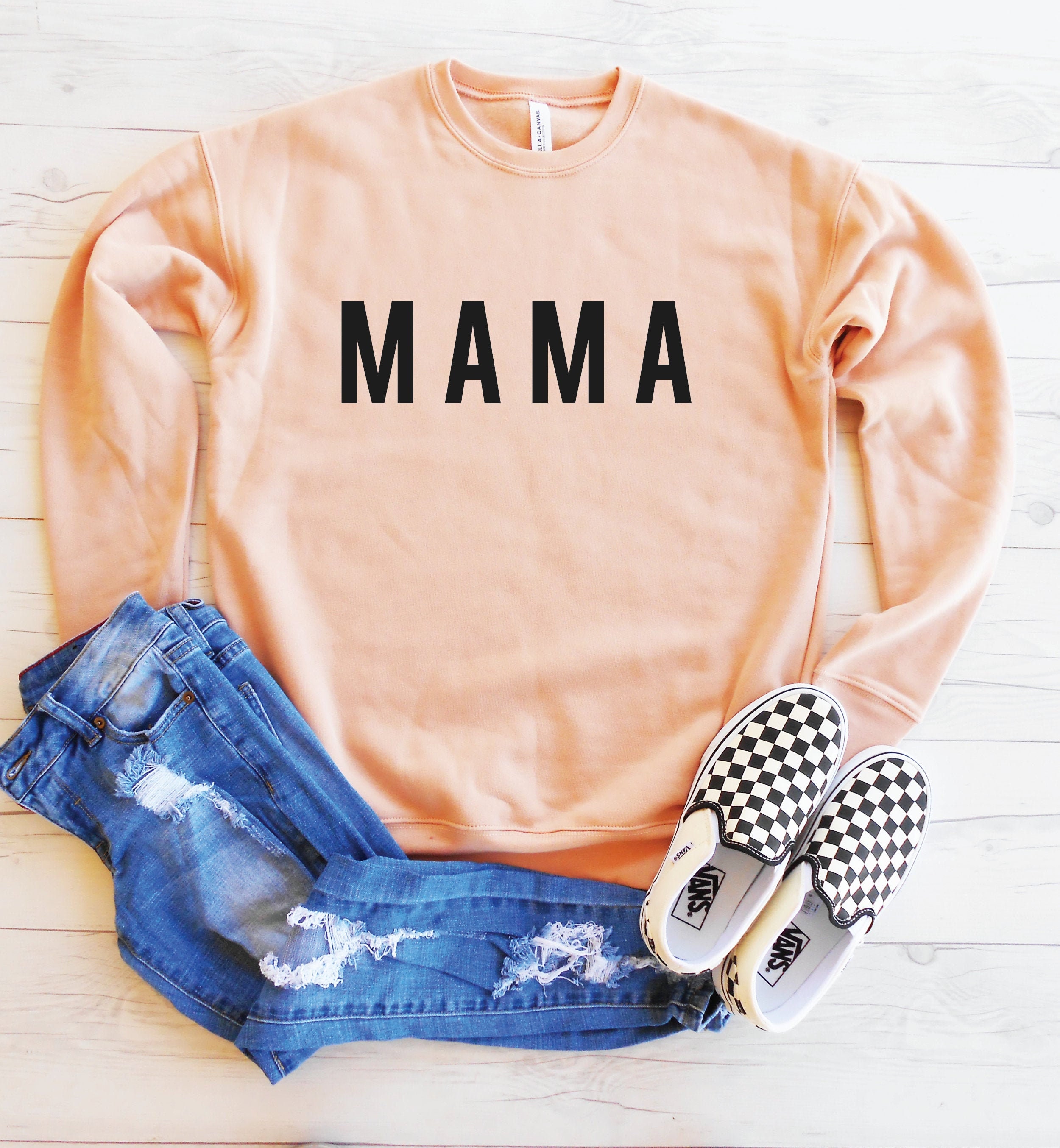 Mama sweater etsy Clearance