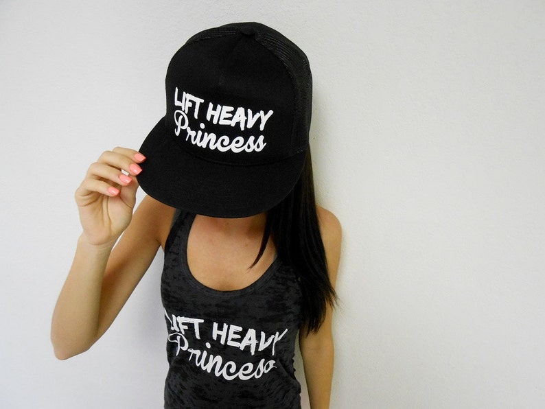 Workout Hat. Snapback Hat. Womens Workout Hat. Lift Heavy