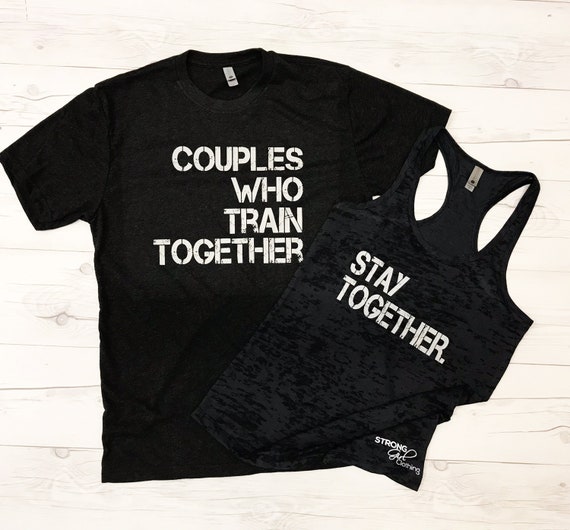 Couples shop gym shirts