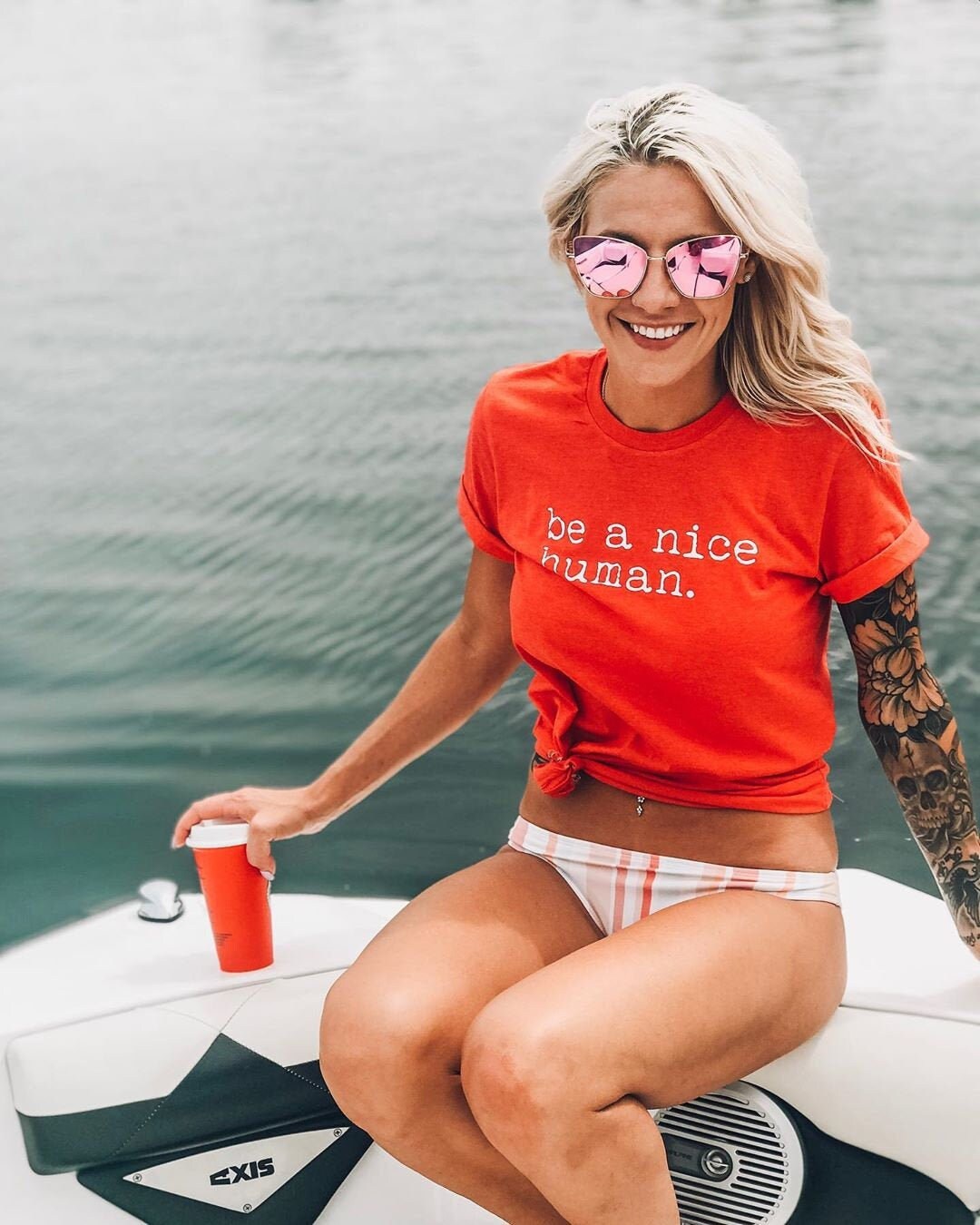 Be a Nice Human Shirt Unisex T-shirt 
