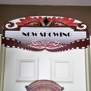 Printable Movie Marquee/ Ticket Window Sign