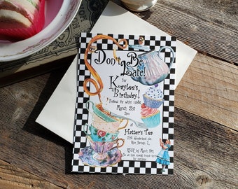 Printable Tea Party Invitation