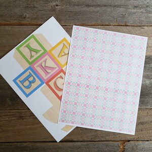 Printable Baby Block Favor Box - Etsy