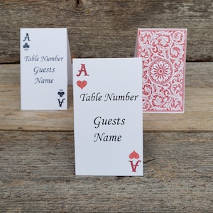Tarjeta de naipes imprimible (editable)