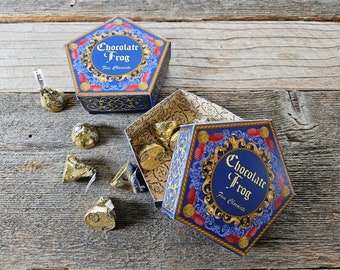 Wizard Chocolate F rog flat box