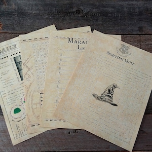 Printable HP Wizard Party Games & Quizzes