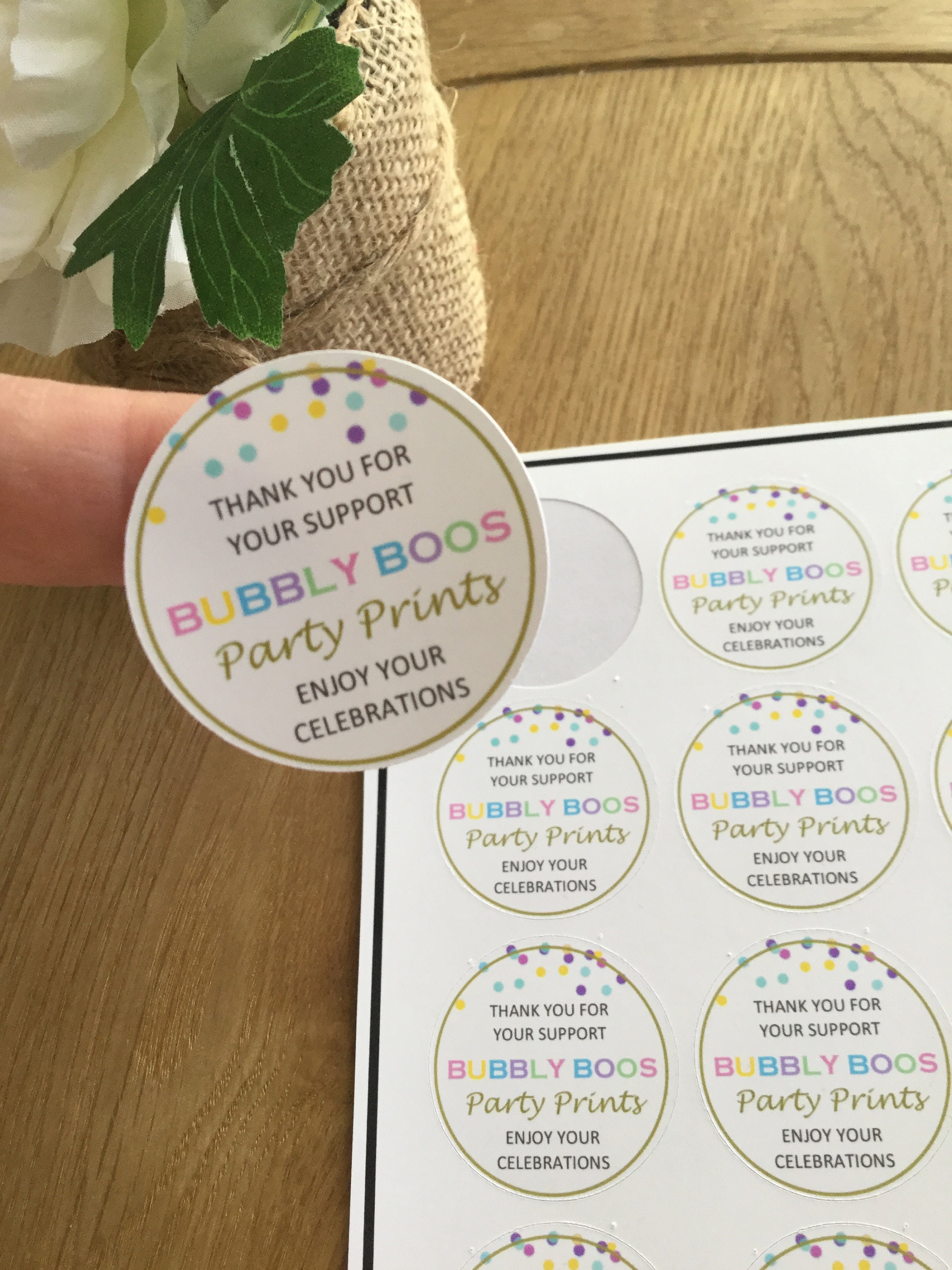 Business Logo Stickers Packaging Stickers Gift Wrapping Etsy Australia