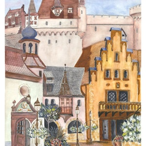Germany - TOWN SQUARE Evokes Memores of Europe Germany