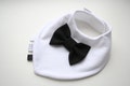 Baby bib boy, Baptism boy bib, bow tie bib baby bandana bib removable bow tie, baby shower gift for newborn, infant product logo