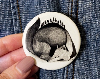 Haunted Forest Pin