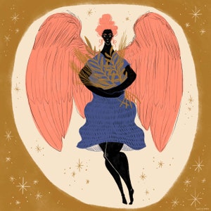 Virgo Zodiac Art Print image 2