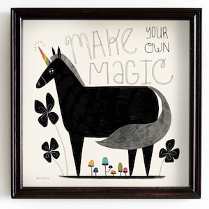 Magical Unicorn Art Print
