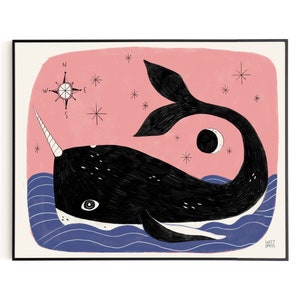 Narwhal Print