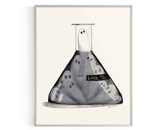 Ghost Laboratory Print