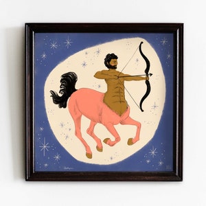 Sagittarius Zodiac Art Print