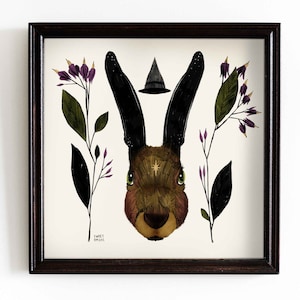 Rabbit Witch Print