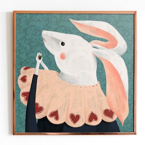 White Rabbit Wonderland Print