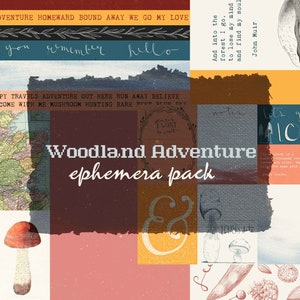 Woodland Adventure Journal Printables