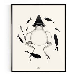 Toad Witch Print