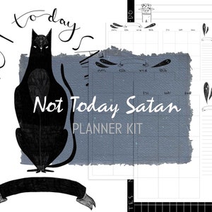 Not Today Satan Journal Printables