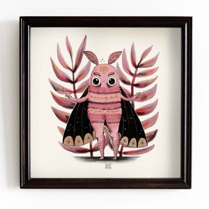 Mothman Cryptid Print