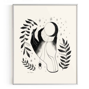 Moon Witch Print